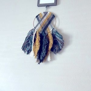 Handmade Macrame Dream Catcher, multi color